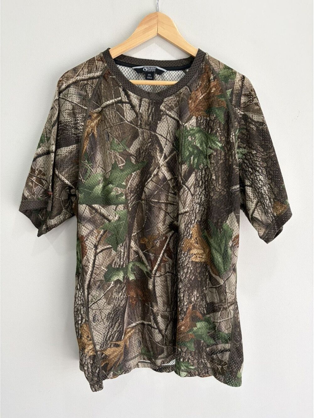 Vintage Camo Real Tree Guide Series Shirt mesh xxl
